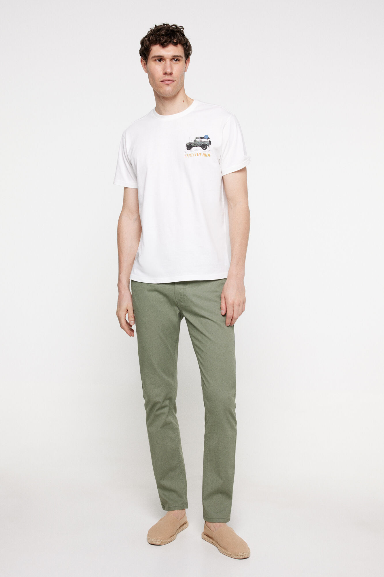 Milano Pantalon bolsillos finos.