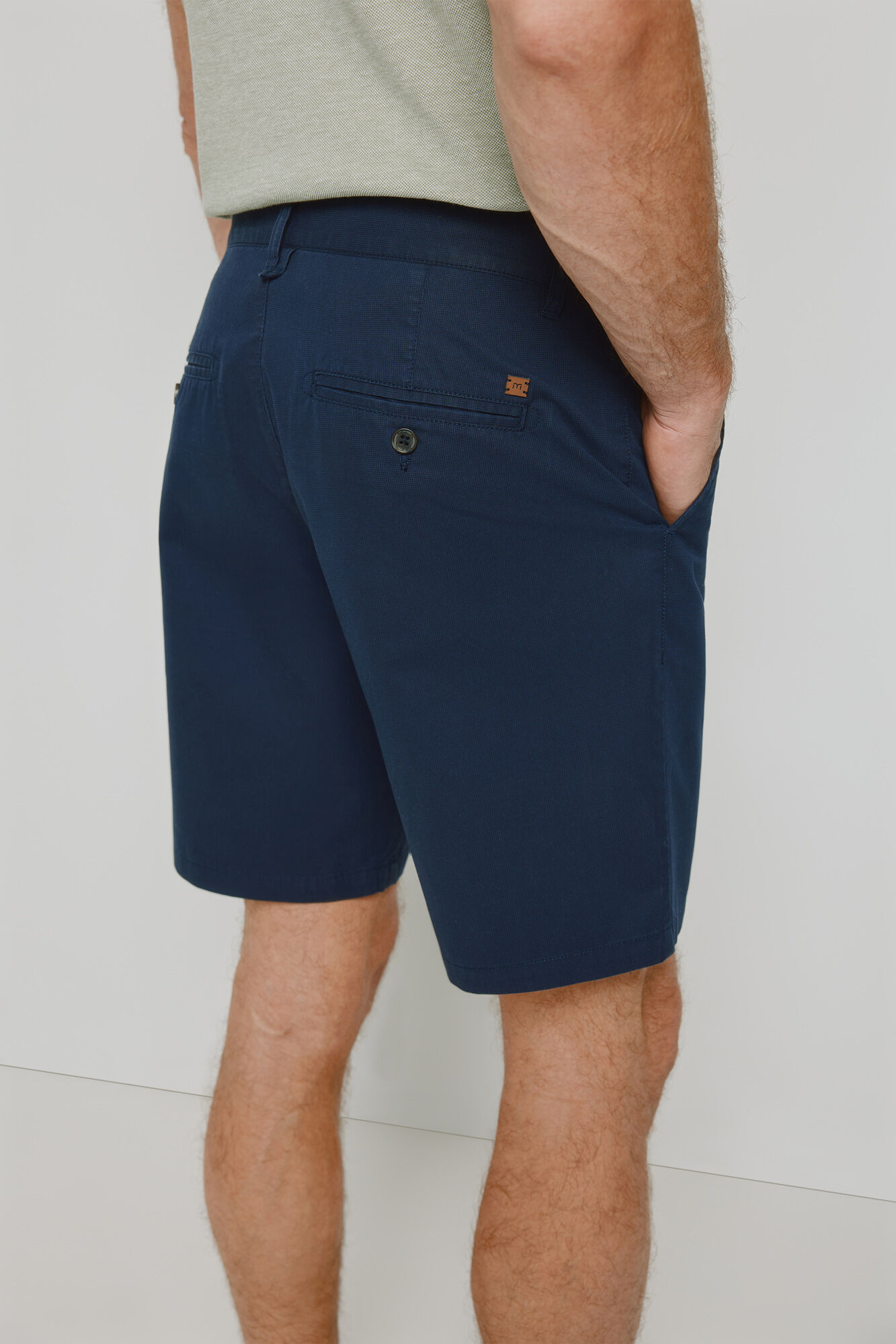 Milano Bermudas estampadas Navy