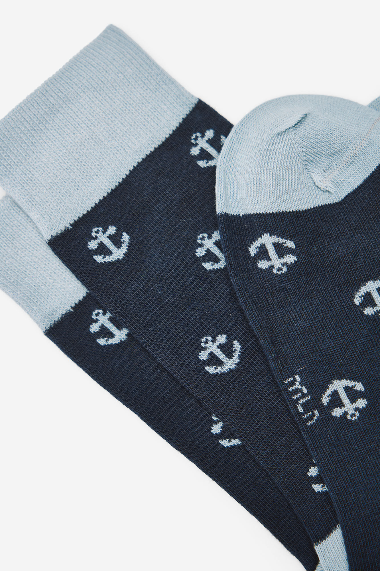 Milano Calcet&iacute;n con estampado de anclas