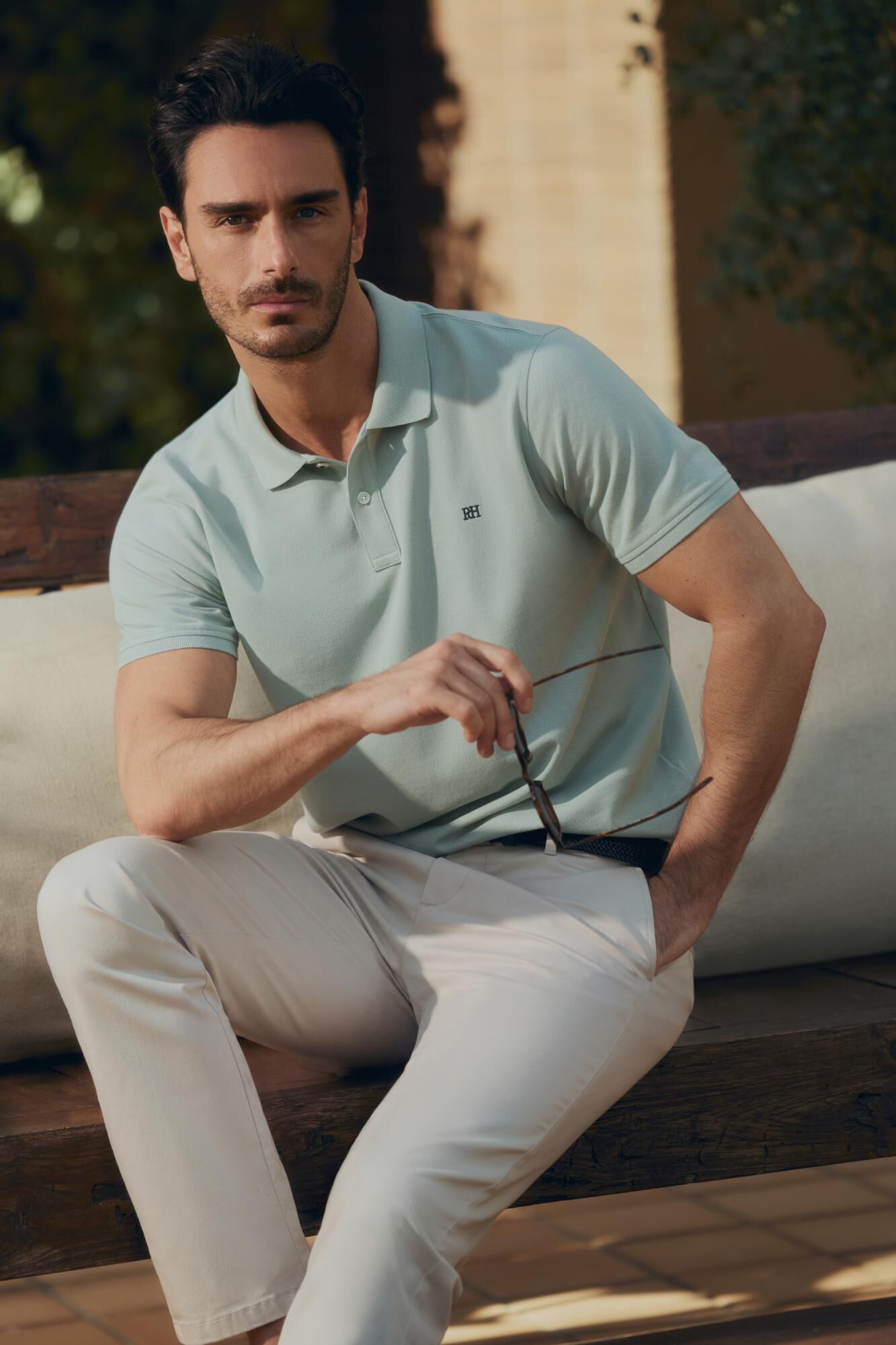 Pedro del Hierro Polo manga corta