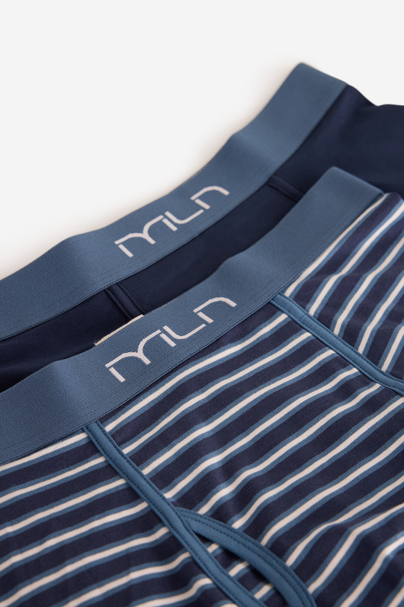 Milano Boxer de rayas azules Navy