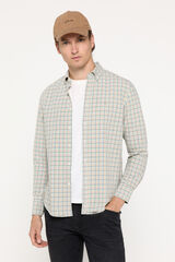 Milano Camisa Oxford Cuadros Verde