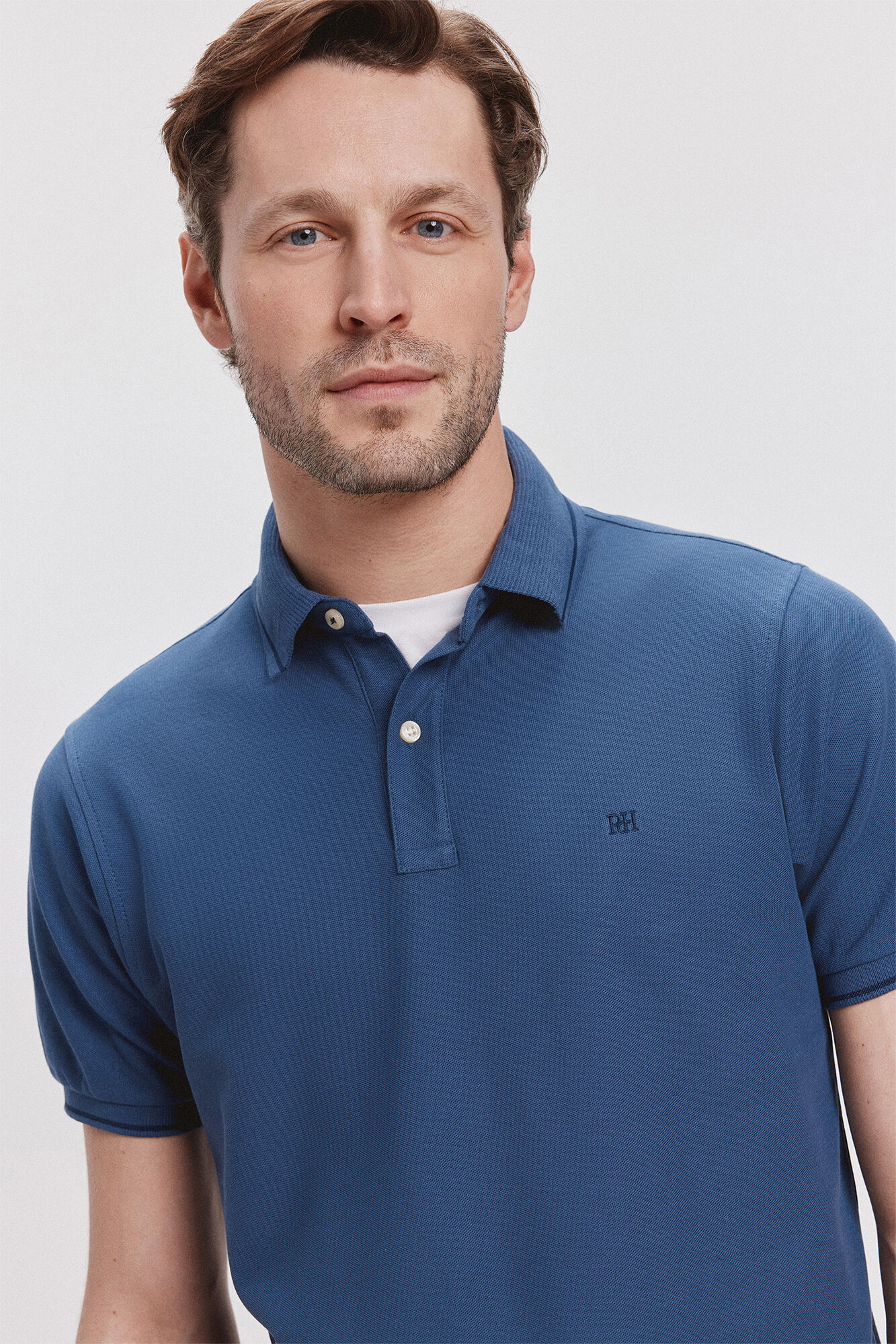Pedro del Hierro Polo Pedro Del Hierro Azul