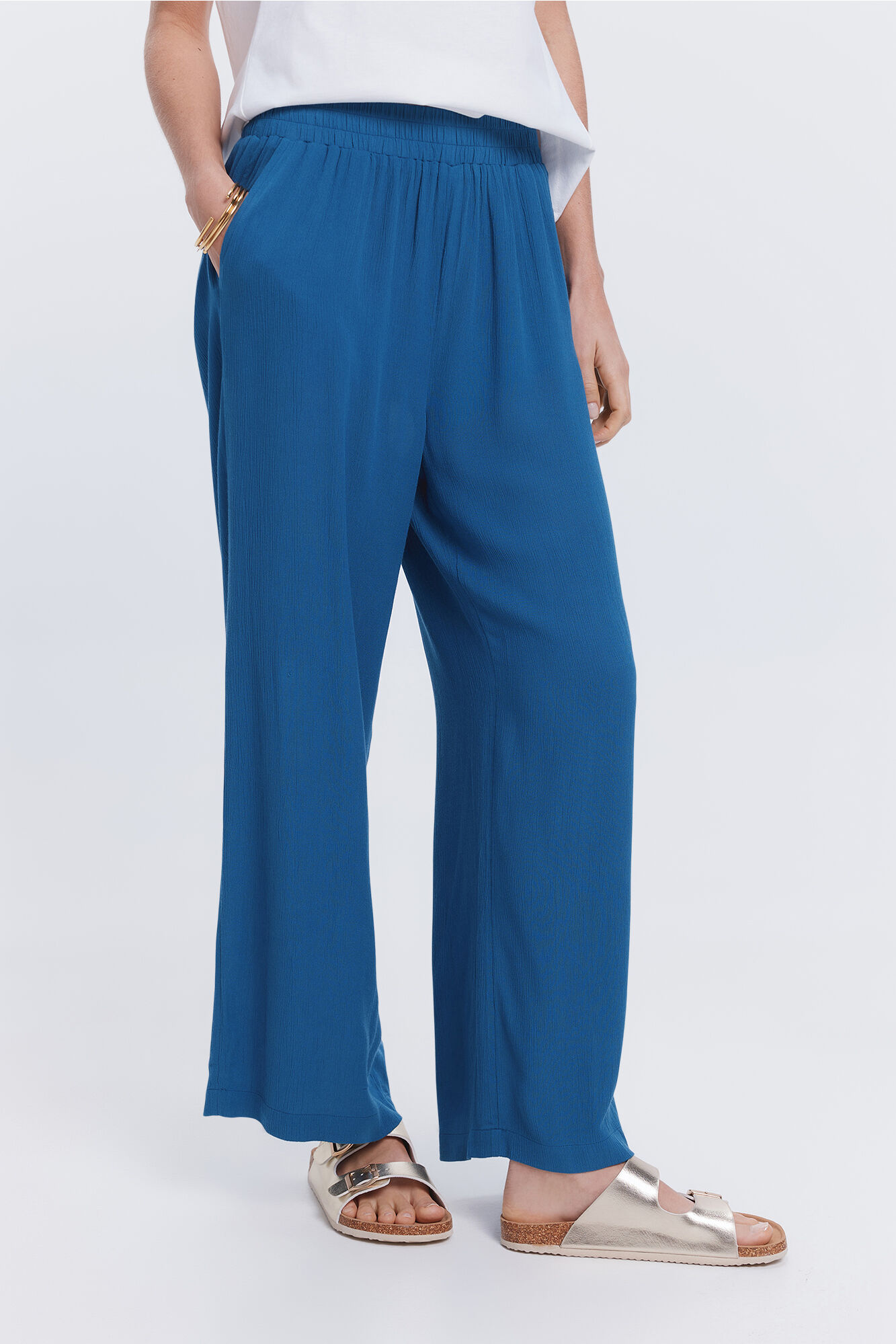 Milano Pantal&oacute;n fluido estampado