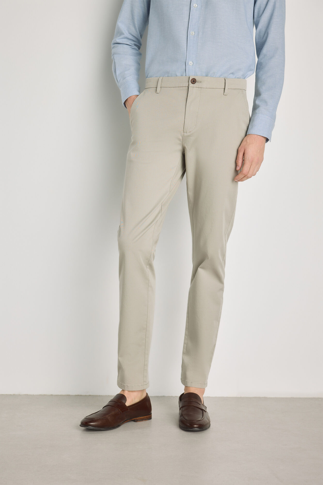 Pedro del Hierro Pantal&oacute;n chino slim fit