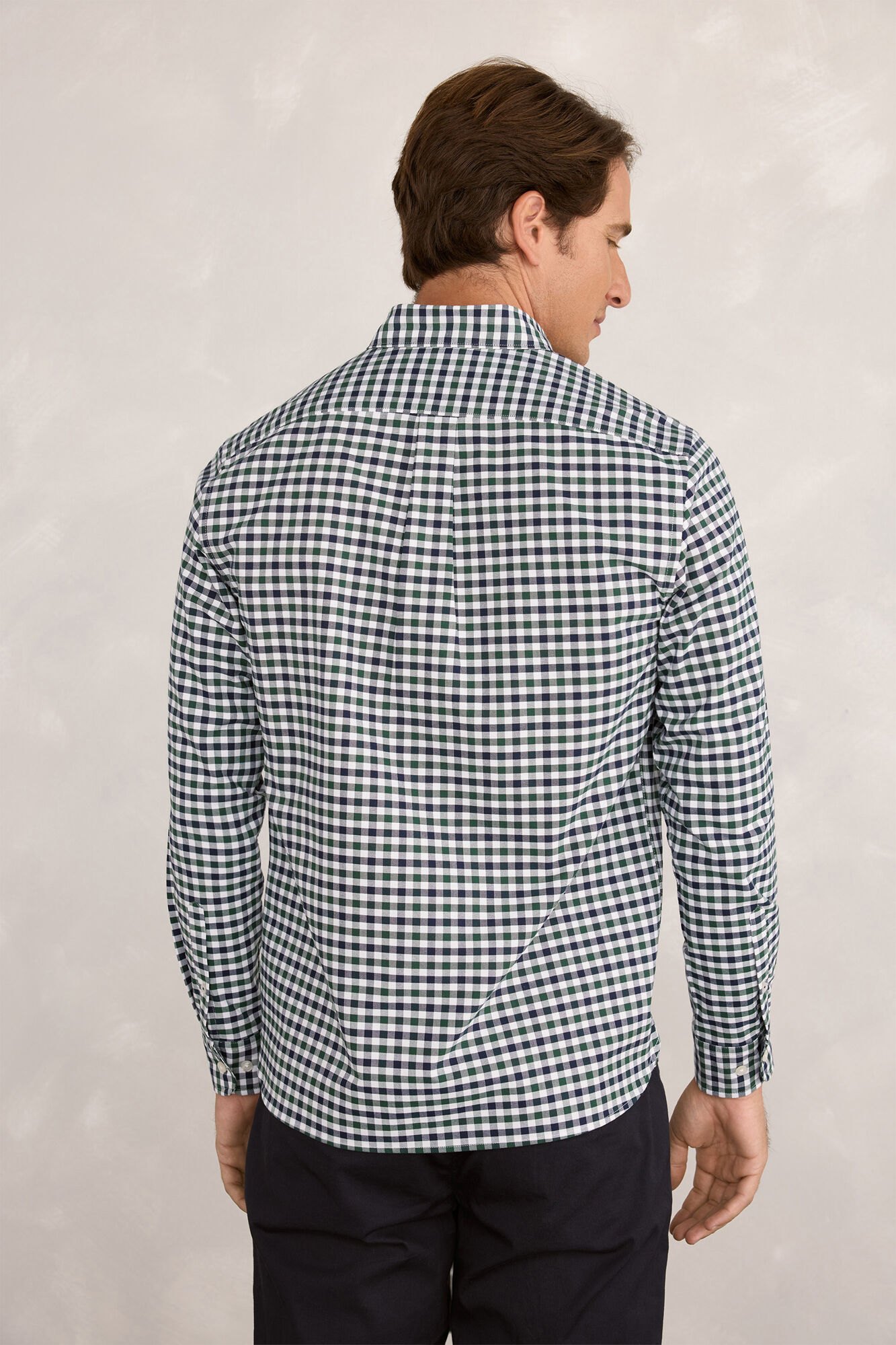 Pedro del Hierro Camisa deportiva a cuadros Botella