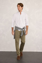 Milano Camisa deportiva a rayas  Gris Claro