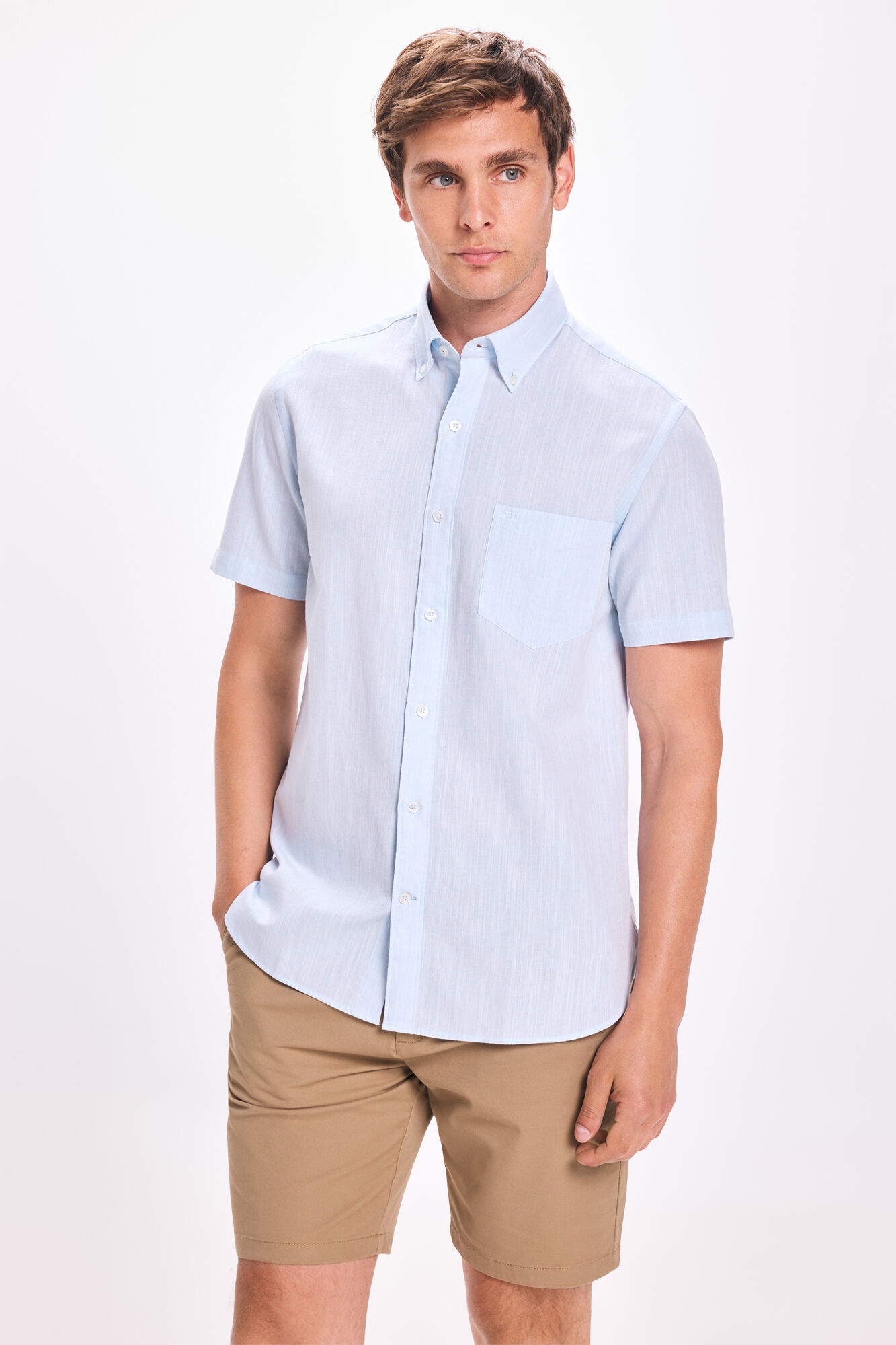 Pedro del Hierro Camisa de lino Pedro Del Hierro