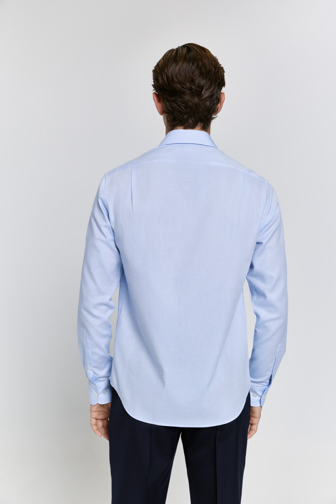 Pedro del Hierro Camisa de vestir de popel&iacute;n Azul