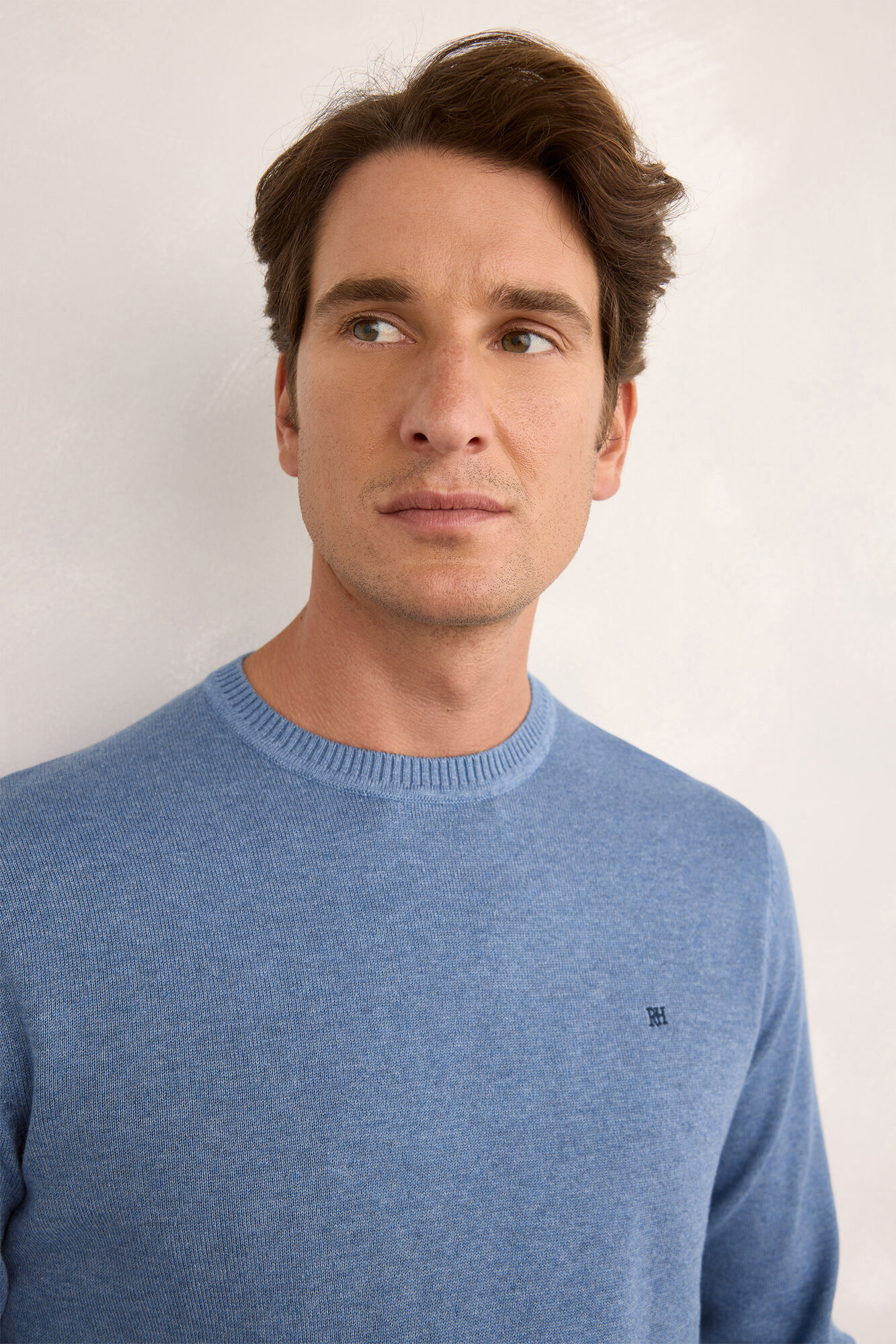 Pedro del Hierro Jersey redondo b&aacute;sico