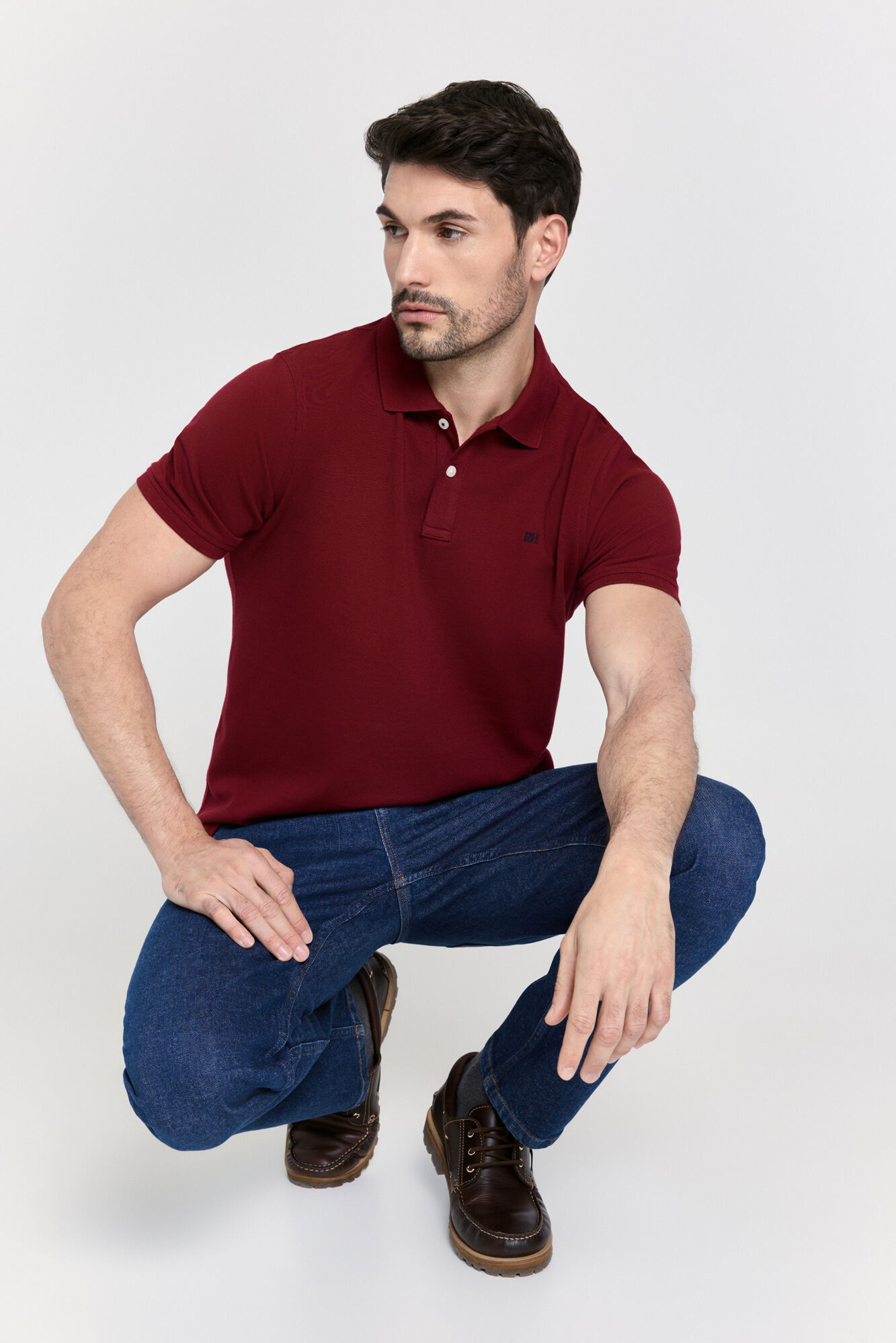 Pedro del Hierro Polo manga corta