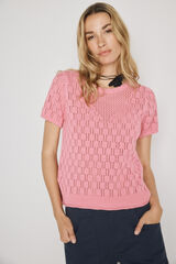 Milano Jersey manga corta Rosa