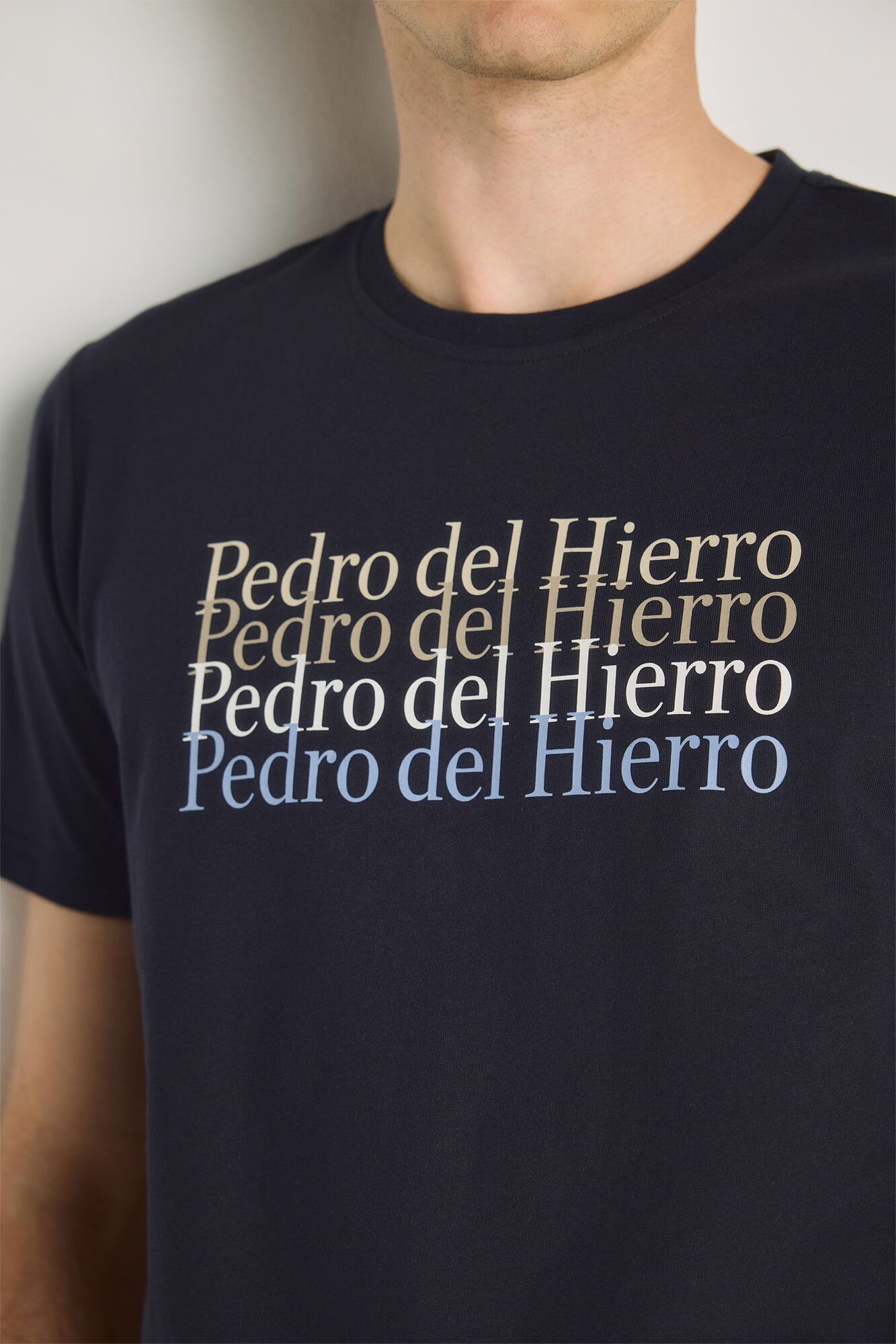 Pedro del Hierro Playera de manga corta estampada