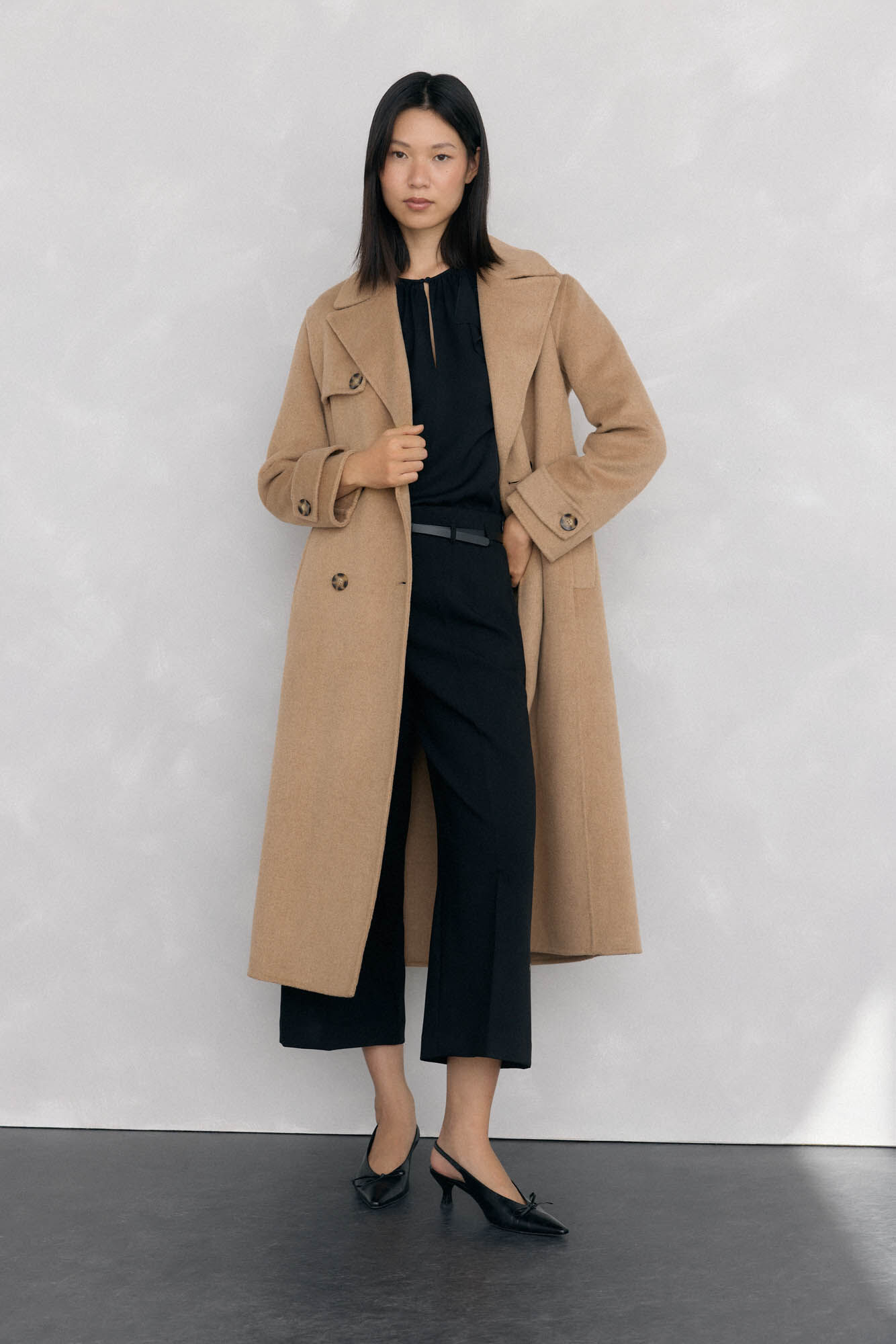 Pedro del Hierro Pantal&oacute;n culotte con cintur&oacute;n