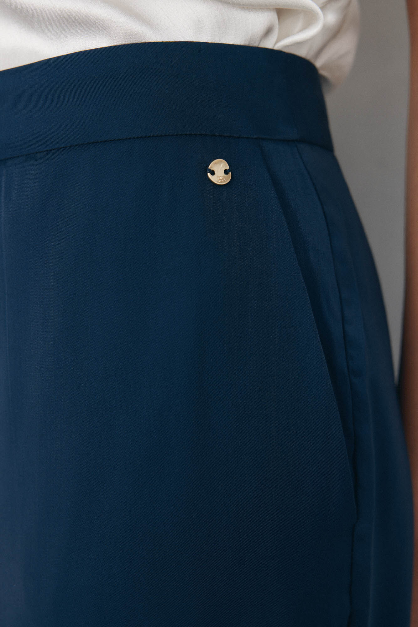 Pedro del Hierro Pantal&oacute;n flare Azul