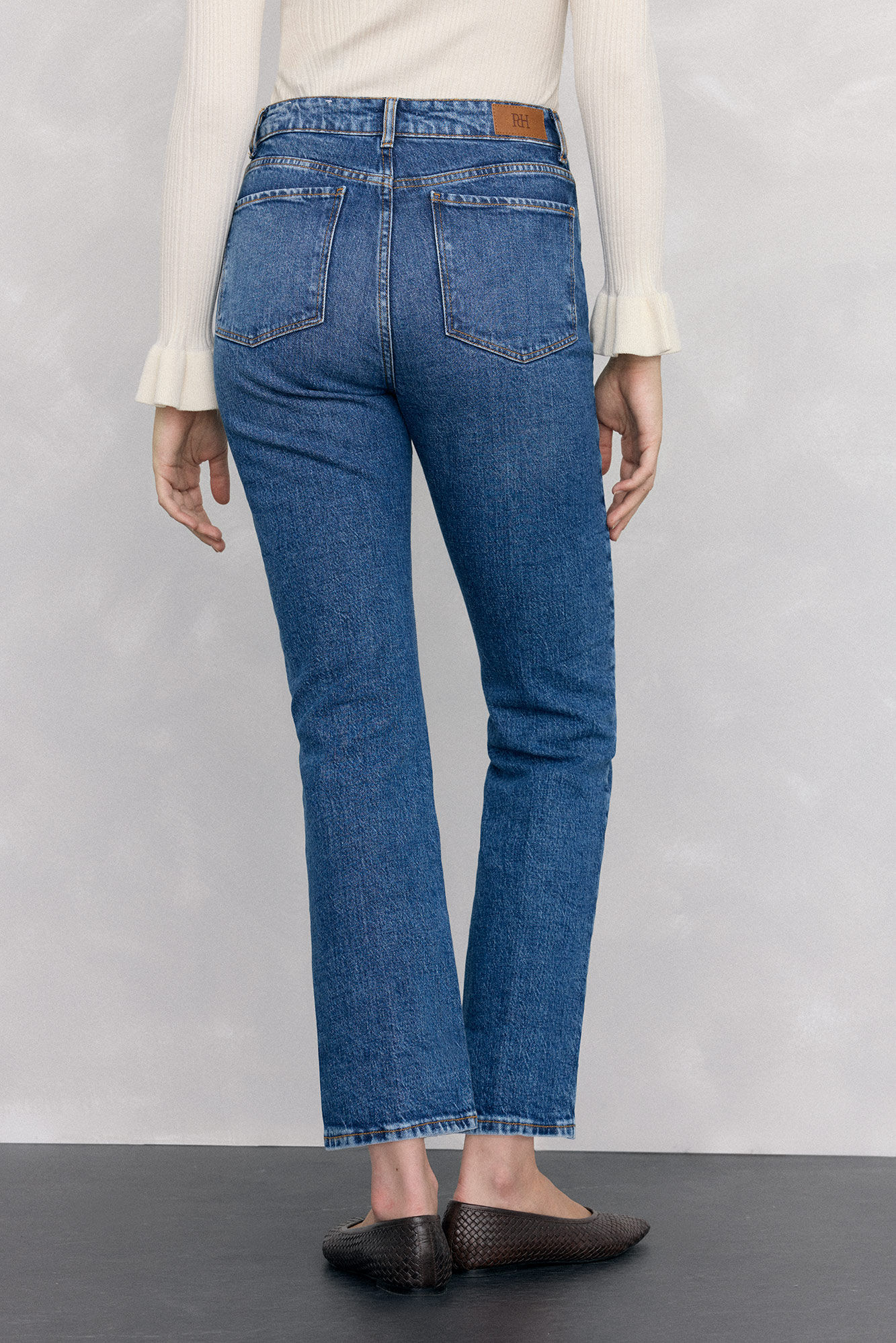 Pedro del Hierro Jeans rectos b&aacute;sicos Azul