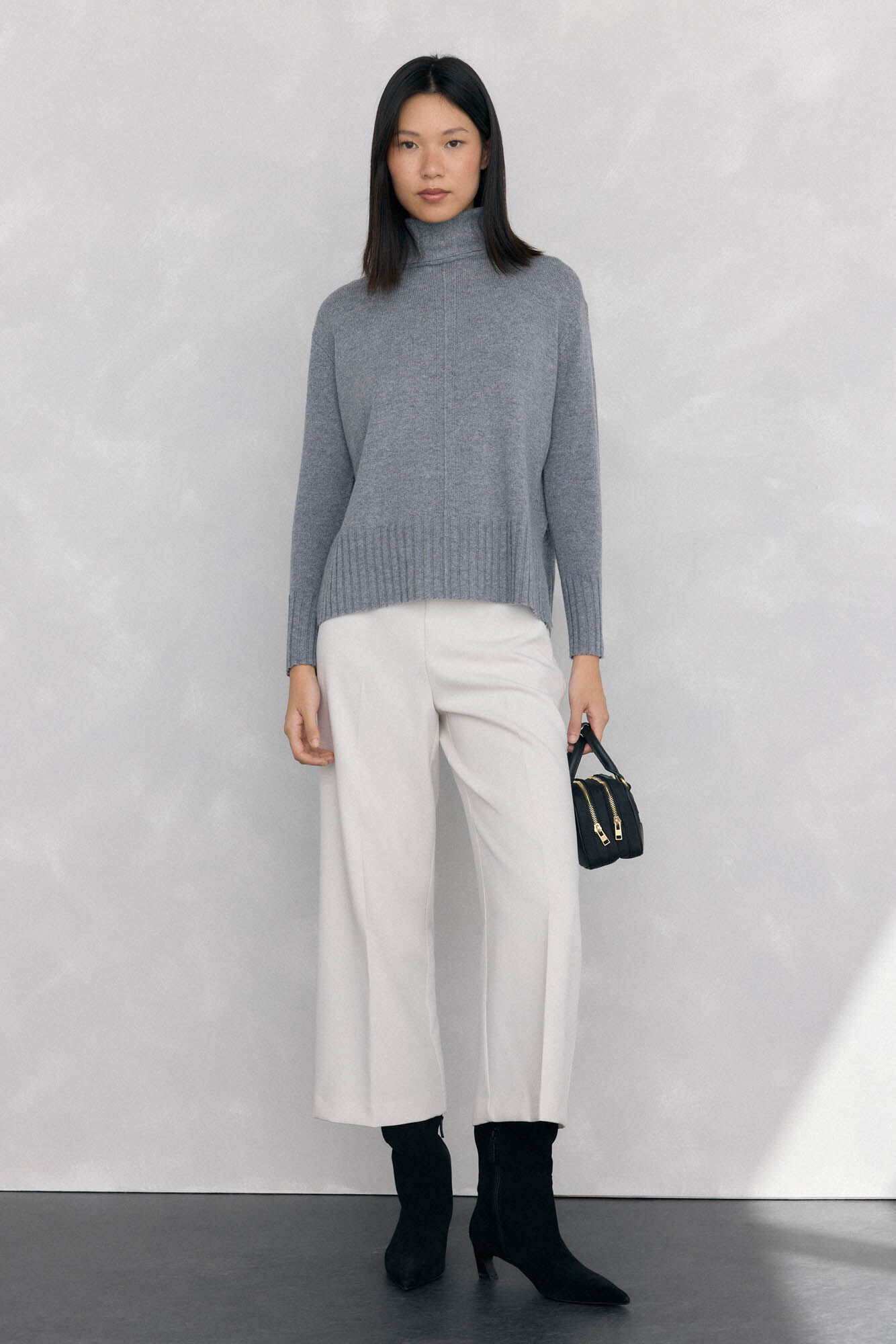 Pedro del Hierro Pantal&oacute;n culotte con cintur&oacute;n