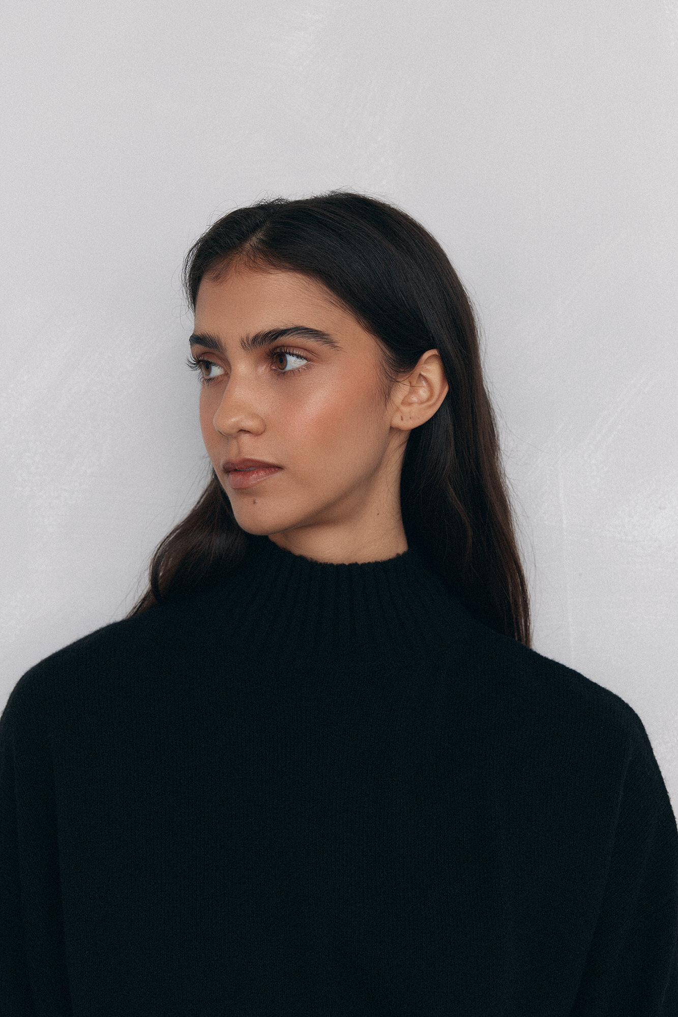 Pedro del Hierro Su&eacute;ter oversize cuello perkins Negro