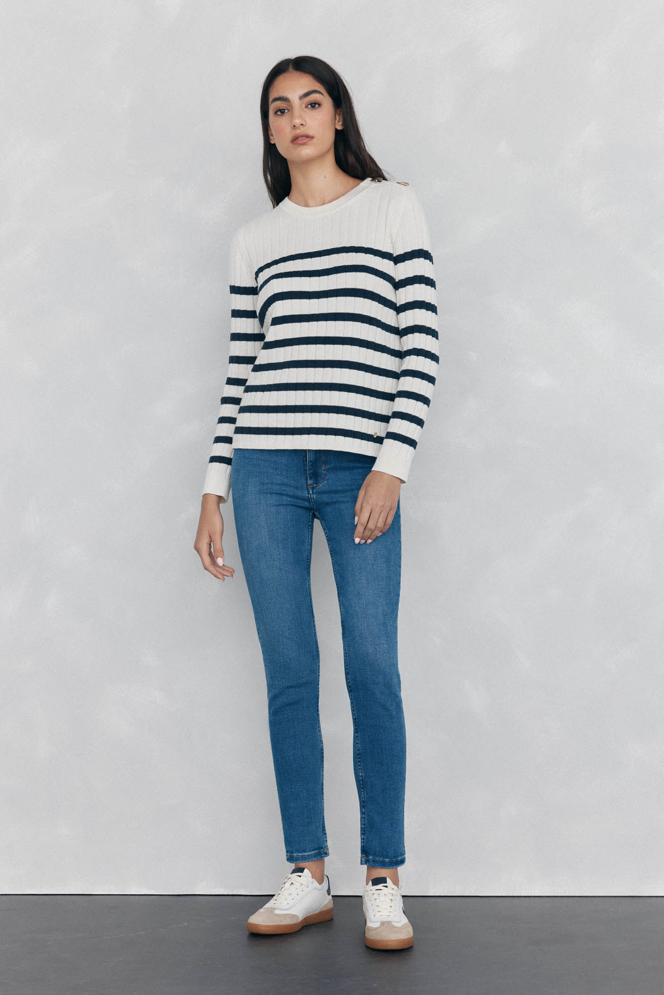 Pedro del Hierro Jeans push up Azul