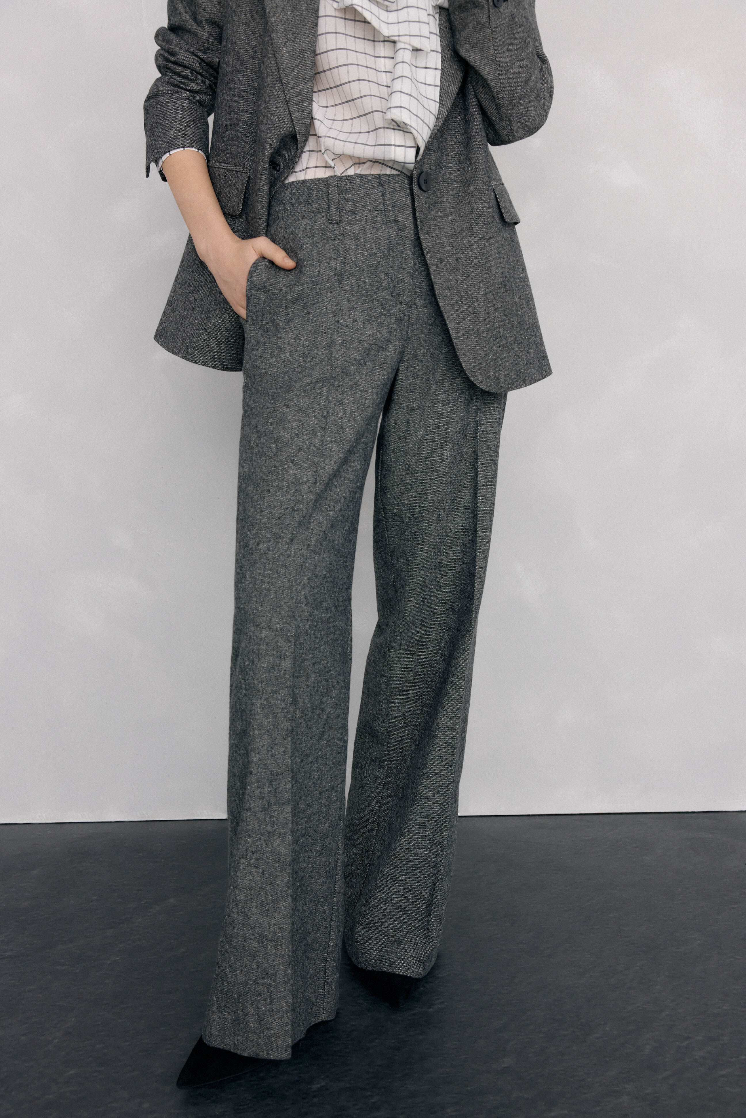 Pedro del Hierro Pantal&oacute;n recto cheviot
