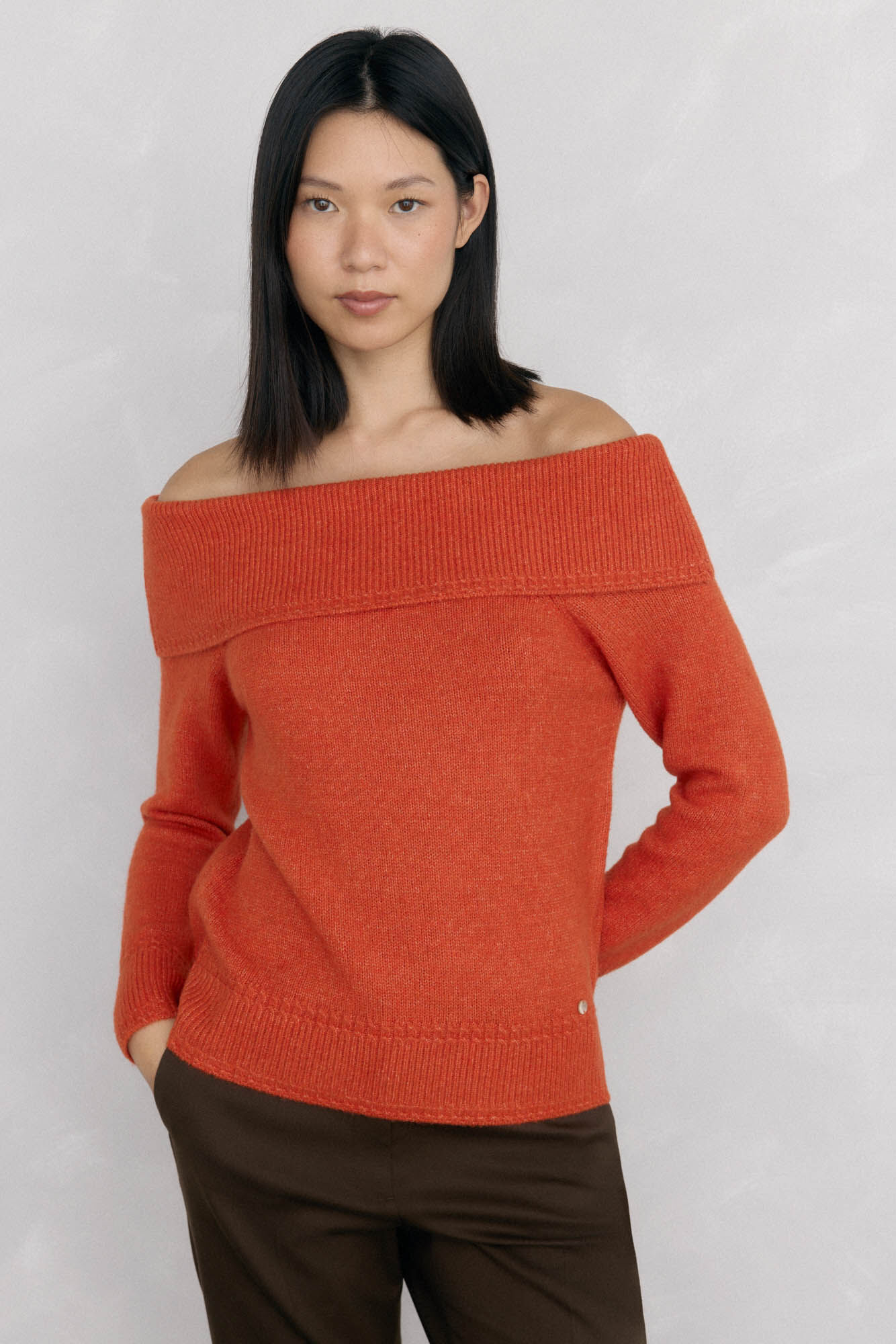 Pedro del Hierro Jersey cuello envolvente