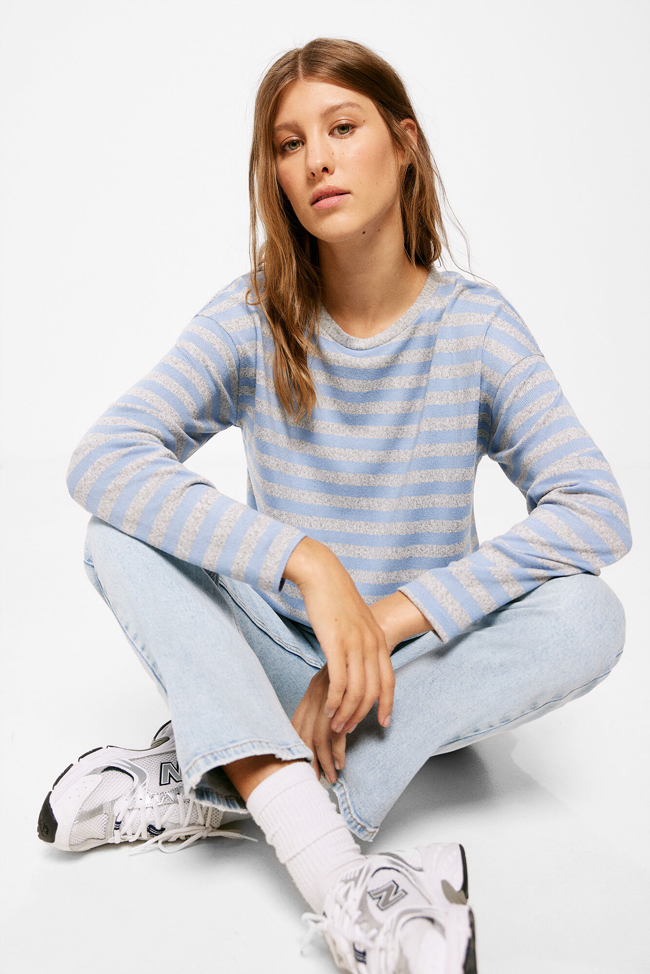 Springfield Playera Rayas Punto Cortado