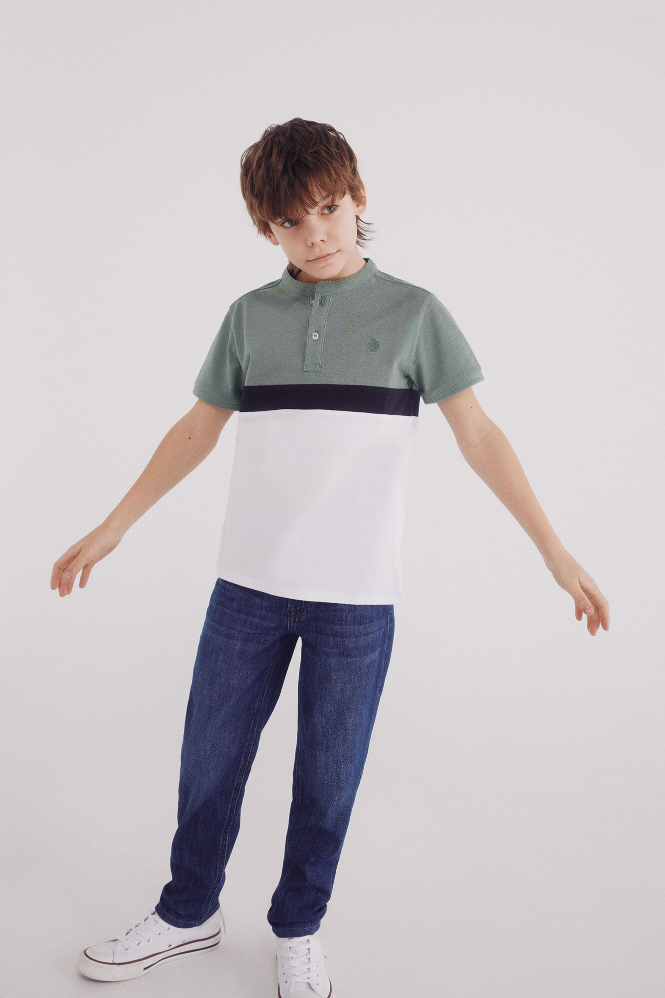 Springfield Kids Polo block color ni&ntilde;o
