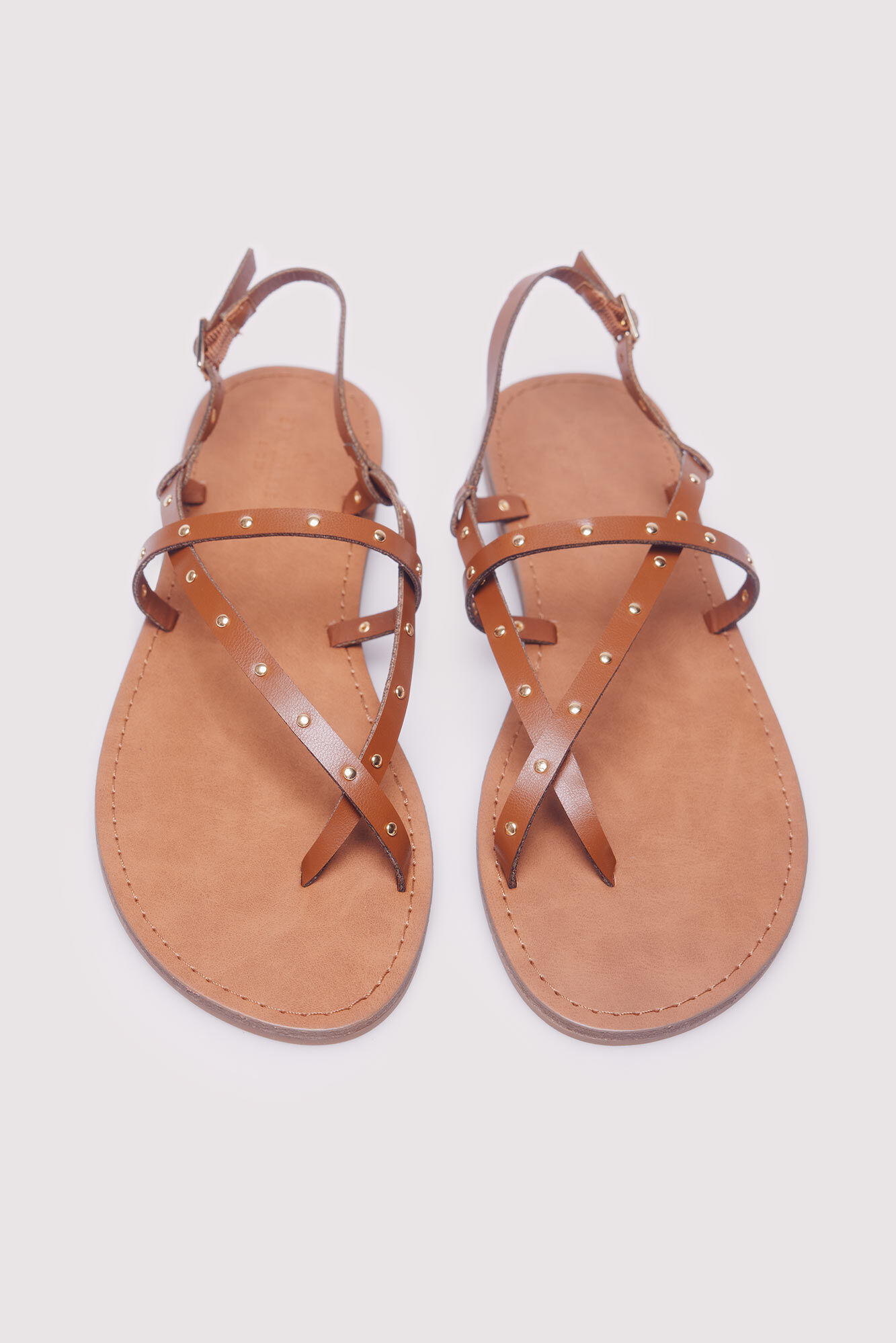 Springfield Sandalia tiras tachas estampado
