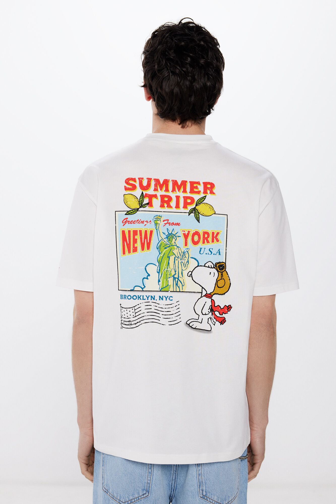 Springfield Playera Snoopy Summer Tree