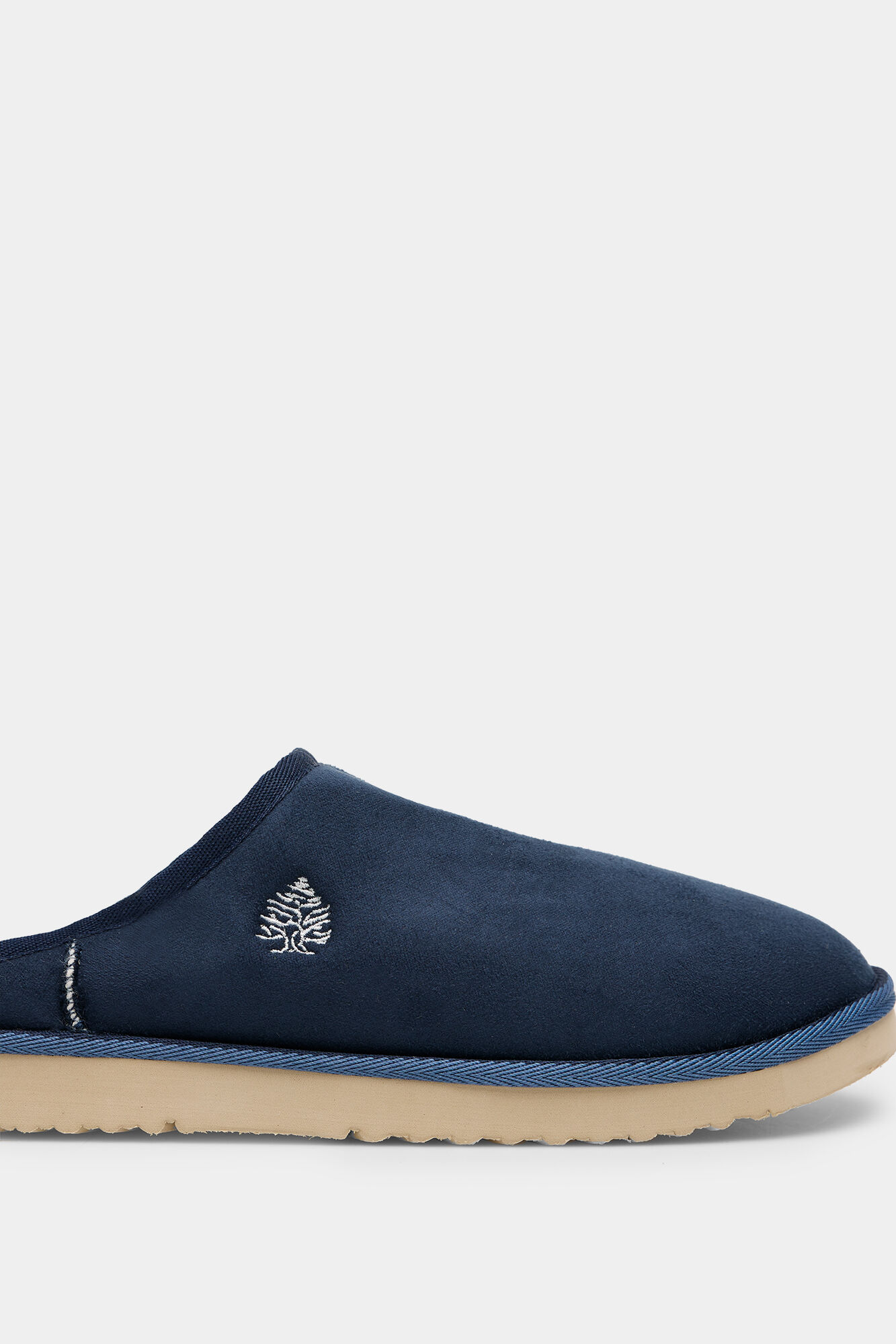 Springfield Zapatilla de casa cinta bicolor azulado