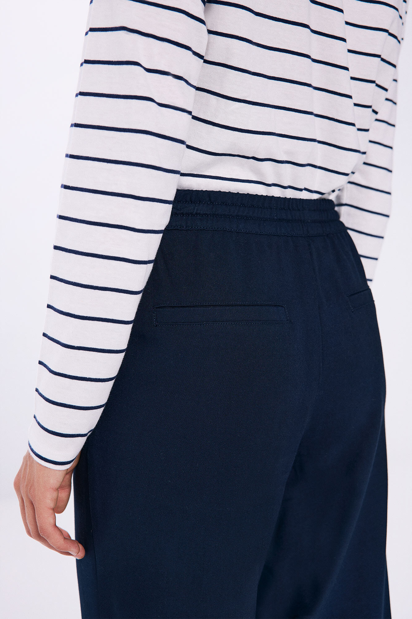 Springfield Pantal&oacute;n jogger fluido azulado