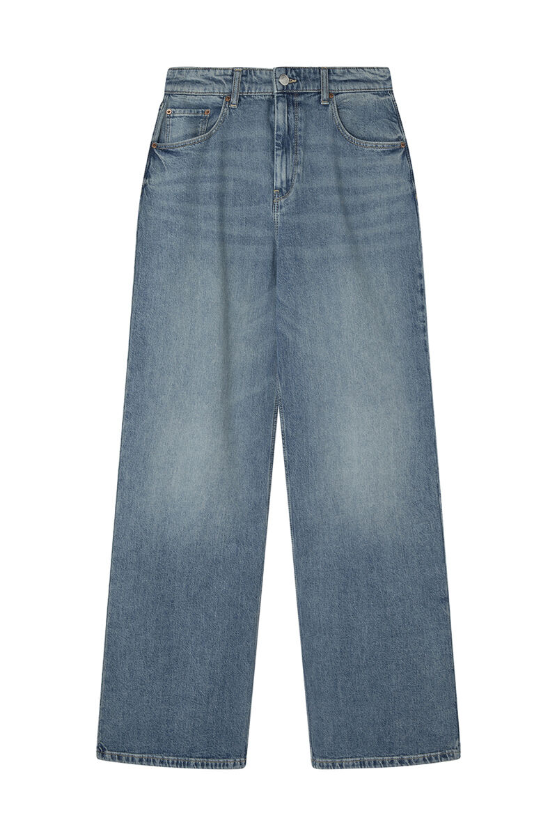Springfield Jeans Wide Leg azul indigo