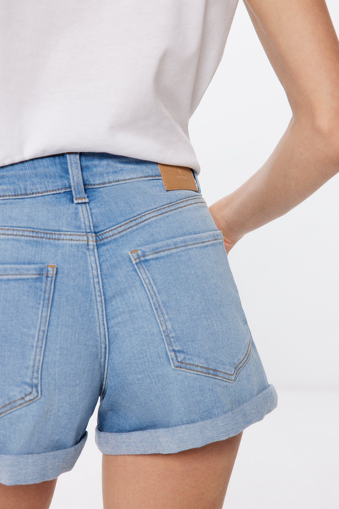 Springfield Short jean b&aacute;sico