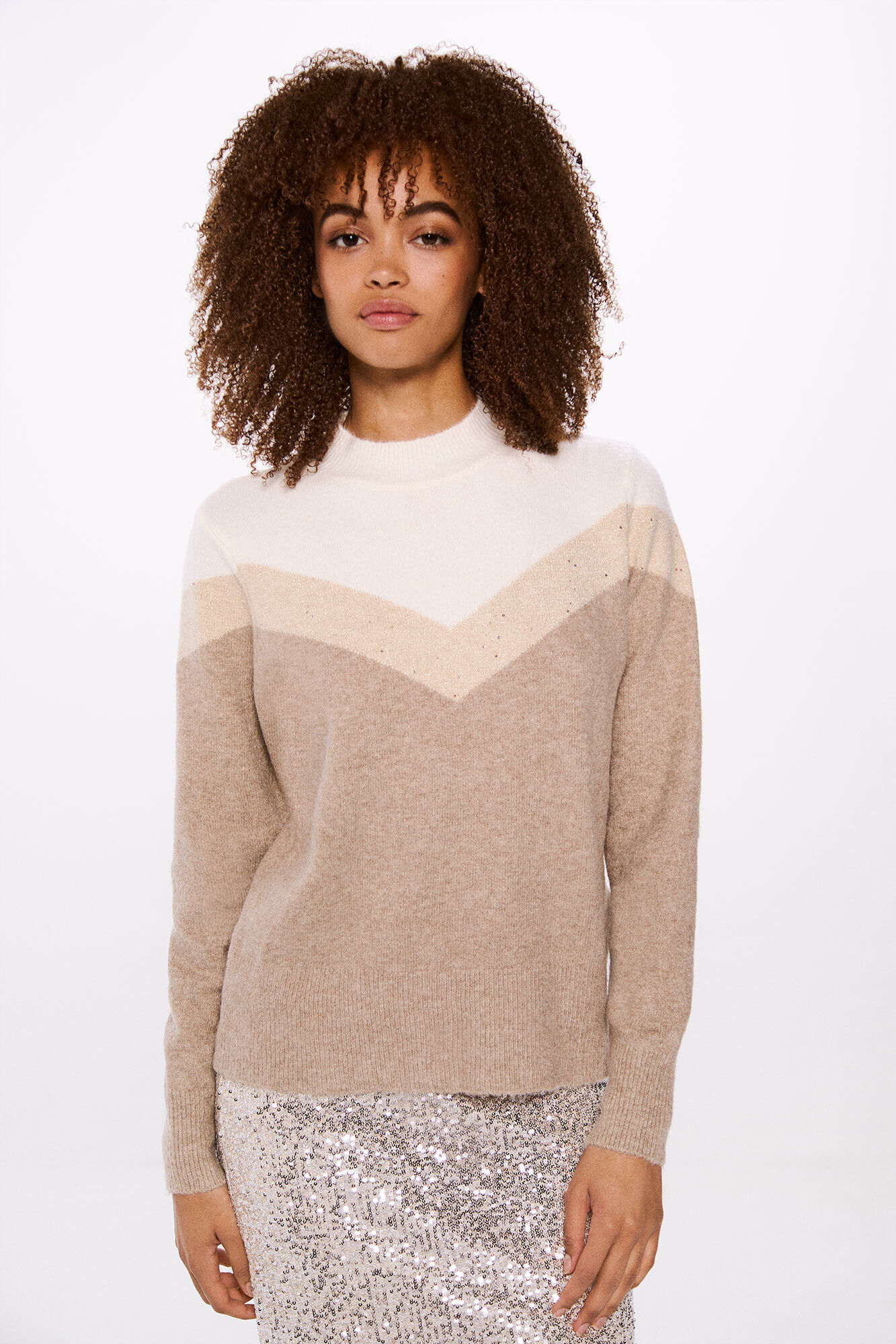 Springfield Su&eacute;ter raya chevron 