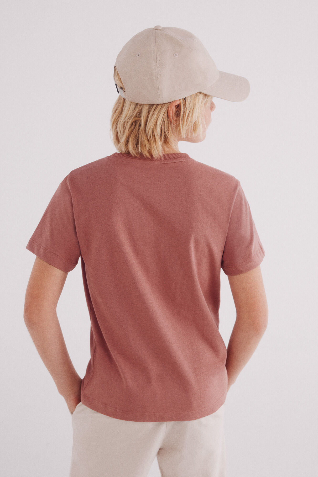 Springfield Kids Playera Arbol ni&ntilde;o rosa