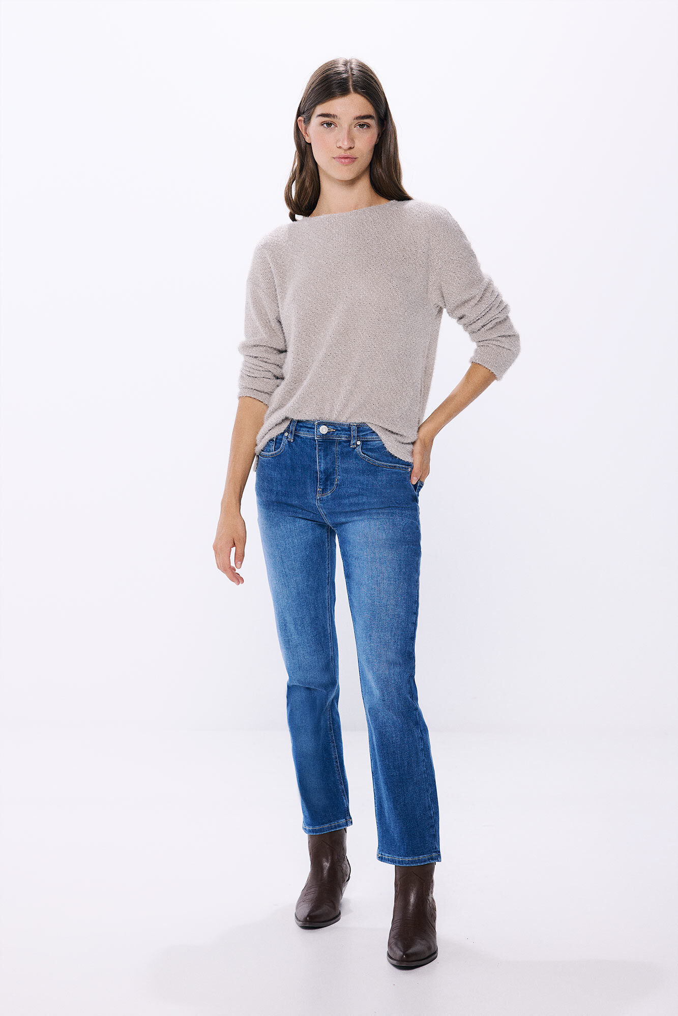 Springfield Jeans Flare azul