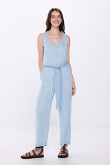Springfield Mono tirantes tencel azul tinta