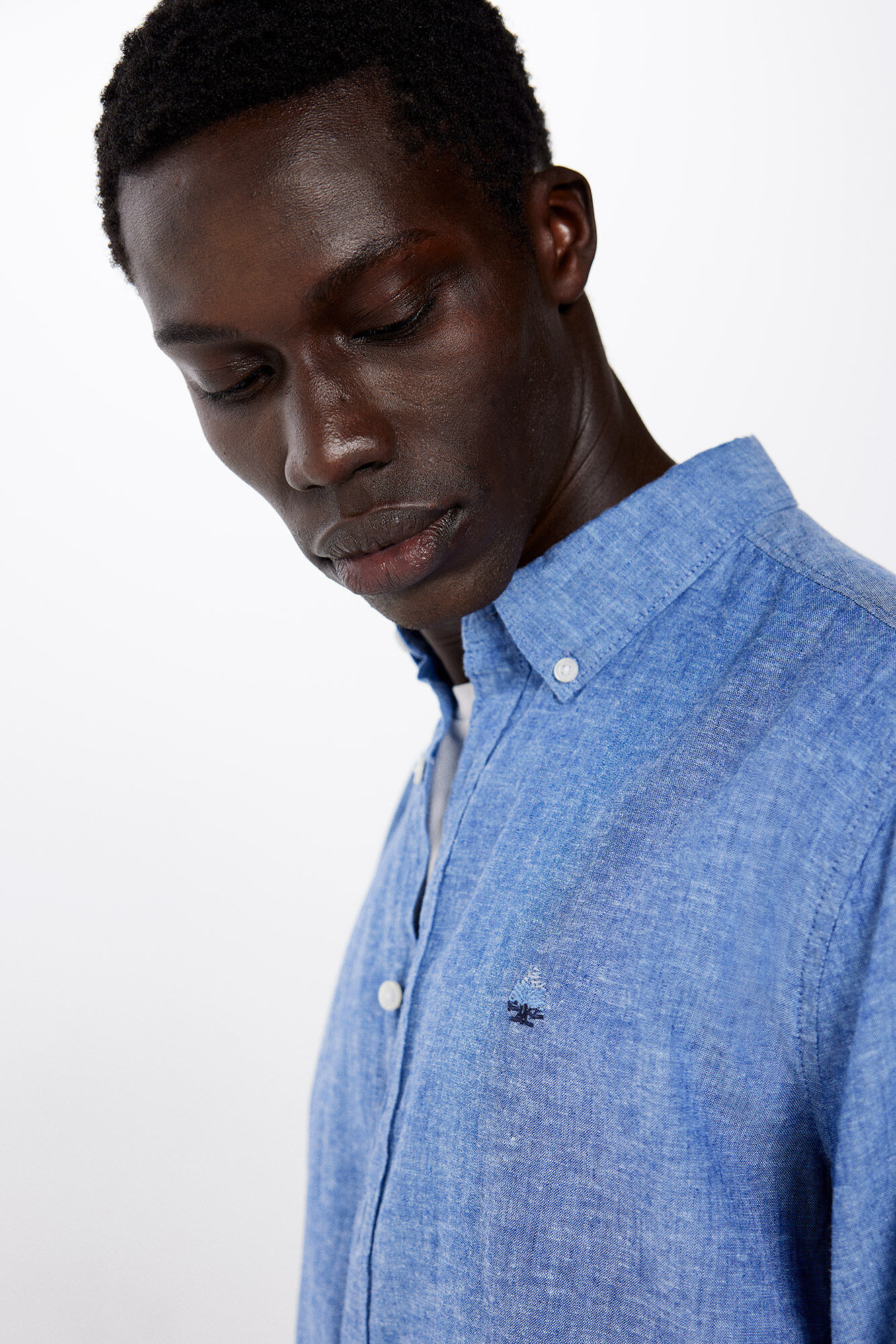 Springfield Camisa lino color