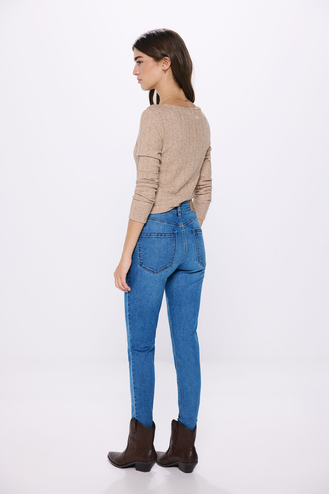 Springfield Jeans Skinny azul