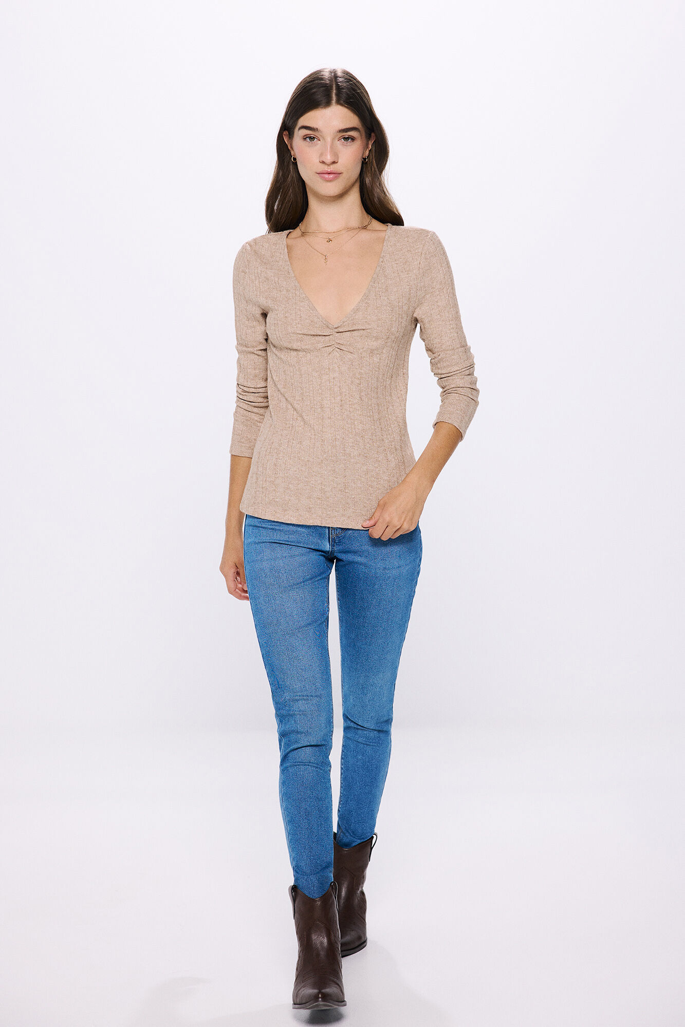 Springfield Jeans Skinny azul