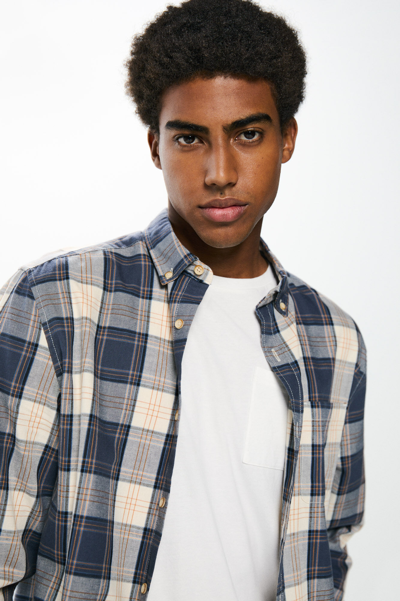 Springfield Camisa franela cuadros