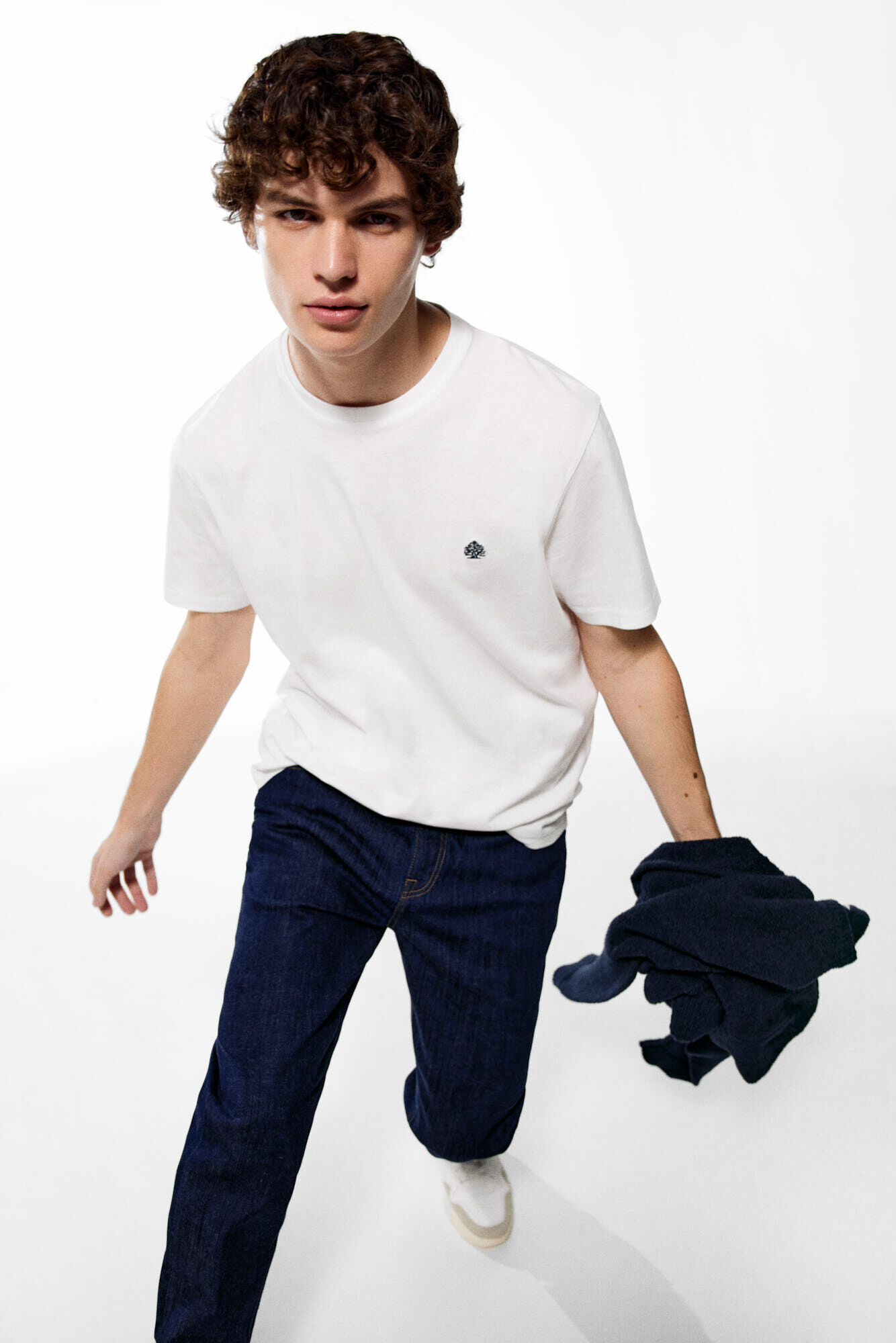Springfield Jeans slim lavado desencolado marino