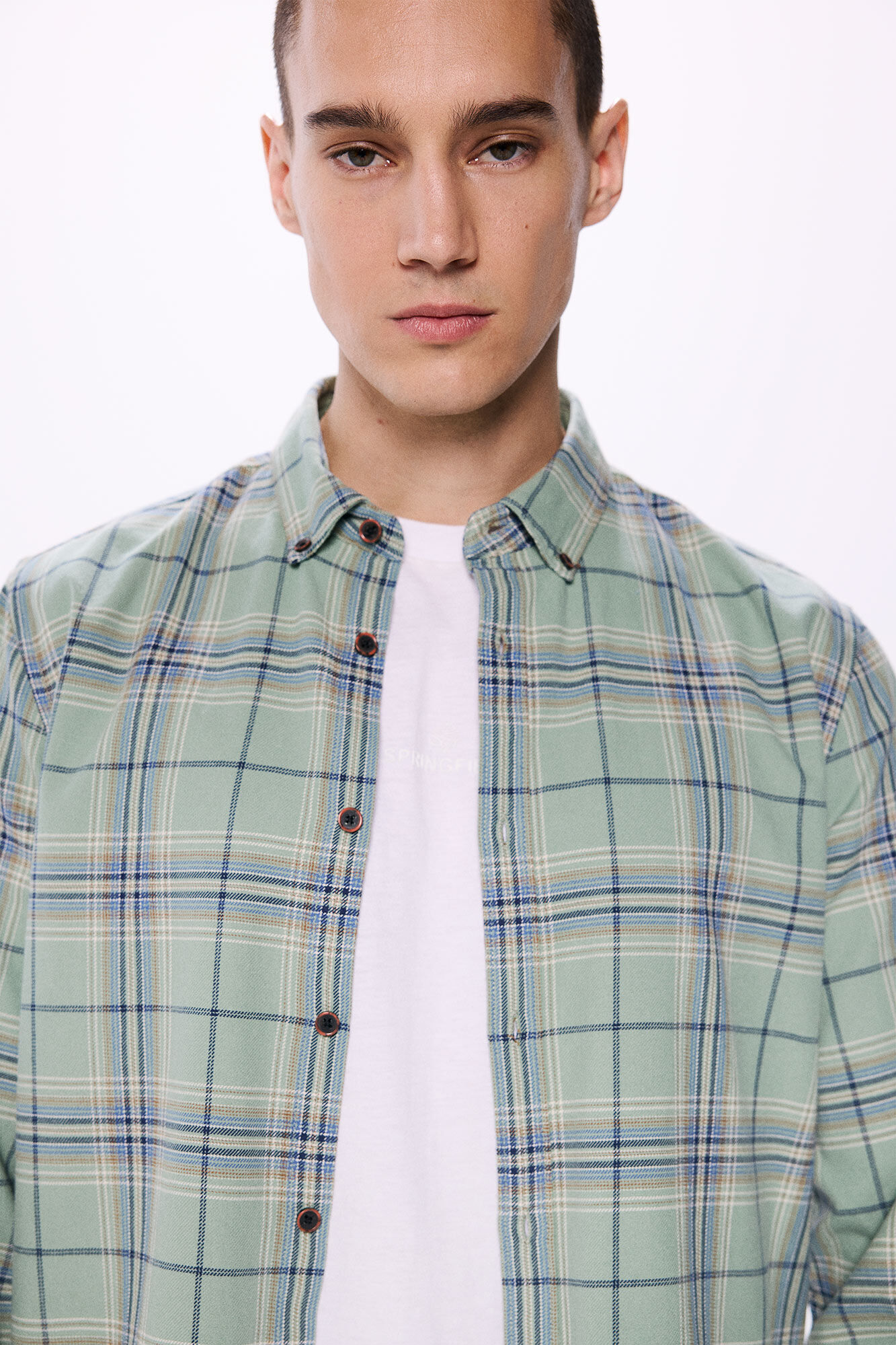 Springfield Camisa cuadros