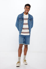 Springfield Bermuda denim  azulado