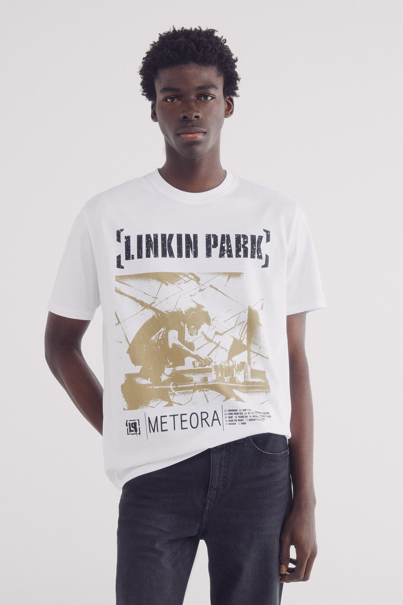 Springfield  Playera Linkin Park "Meteora" natural