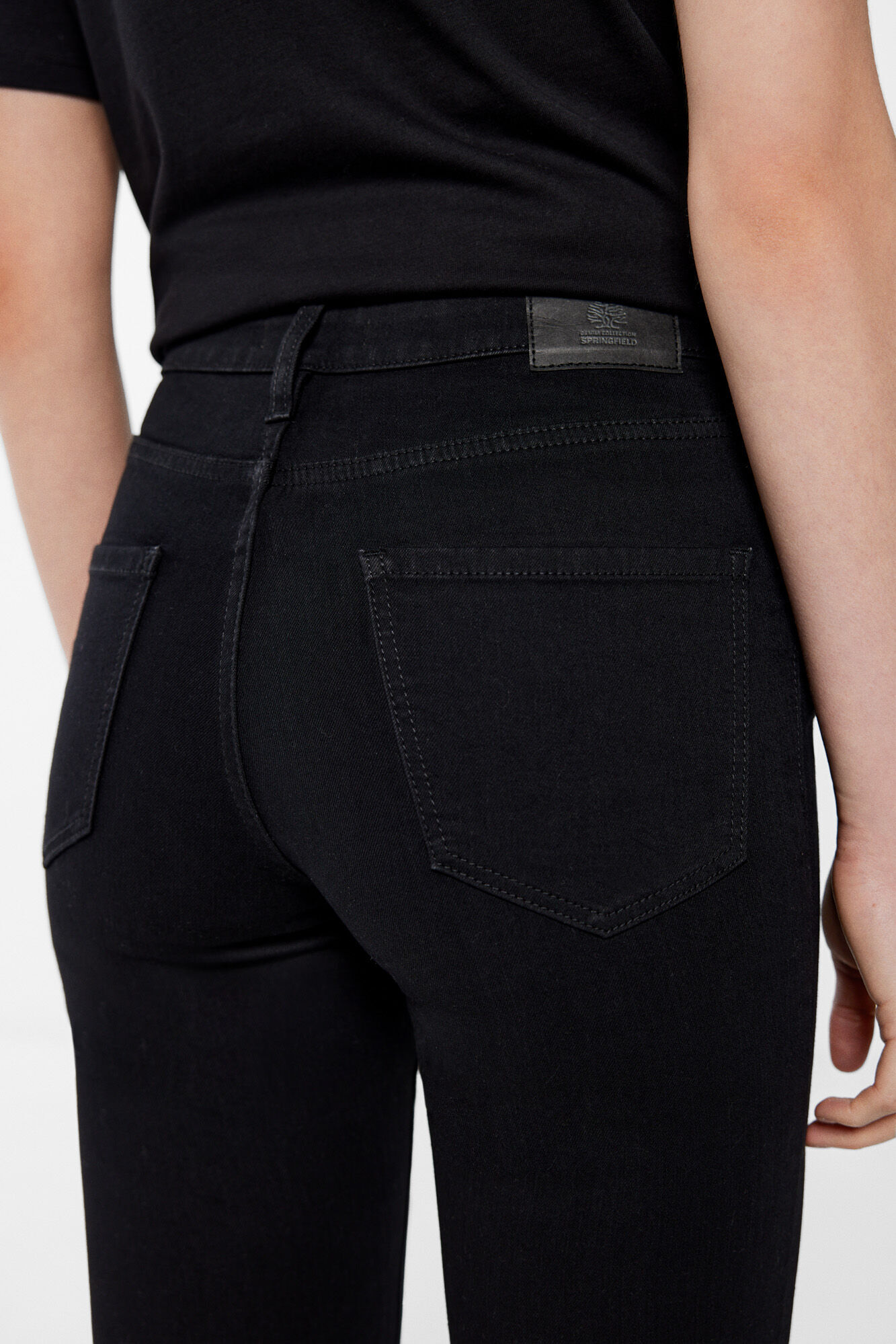 Springfield Jeans Jegging negro
