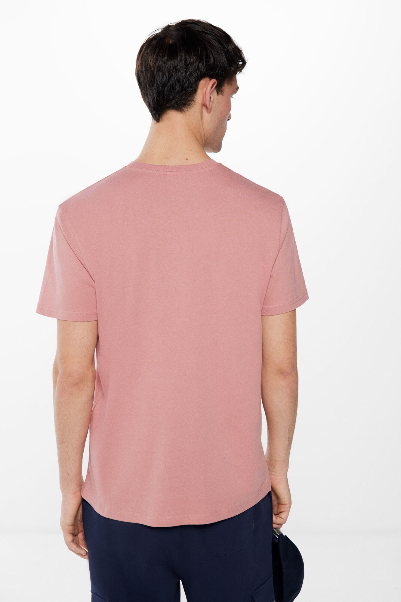 Springfield Playera b&aacute;sica &aacute;rbol rosa