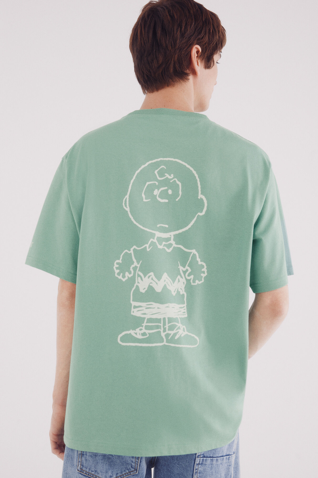 Springfield Camiseta Charlie Brown verde