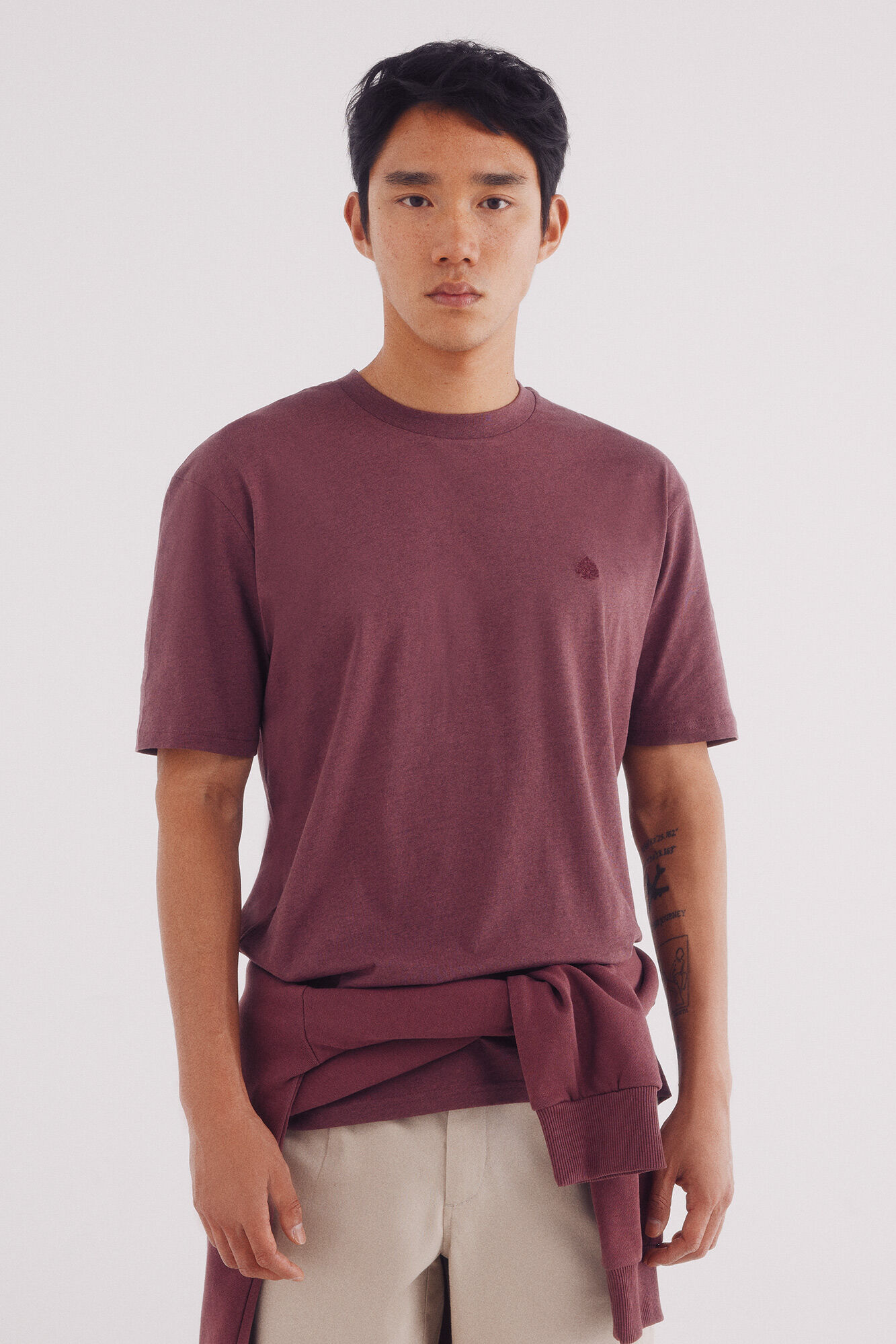 Springfield Playera melange b&aacute;sica