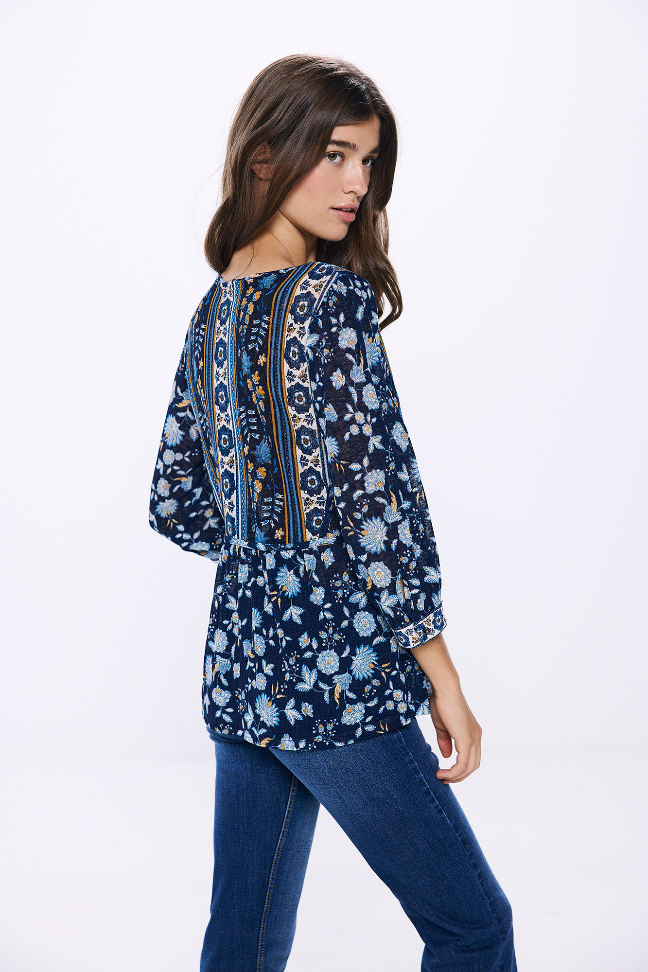 Springfield Blusa estampado mix